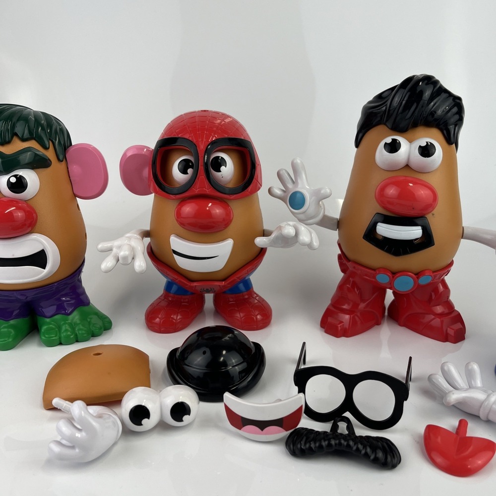 Kohl's Exclusive Marvel Mr. Potato Head 3 Figures Iron! (Missing Pieces) - Picture 3 of 6